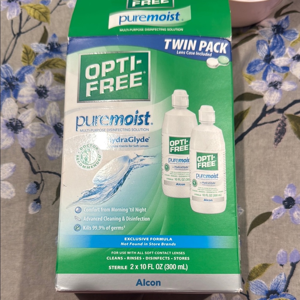 Opti-Free Puremoist Twin Pack Contact Lens Solution